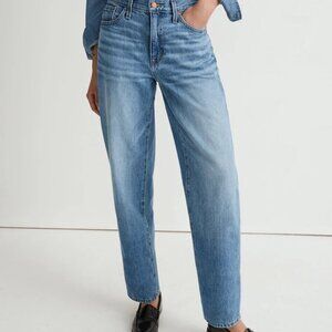 Madewell The Slouchy Boyjean in Rosewell Wash Sz 32, worn twice